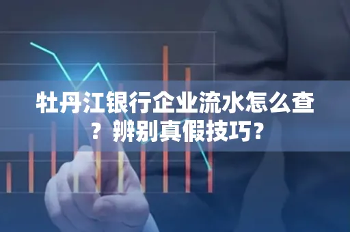 牡丹江银行企业流水怎么查？辨别真假技巧？